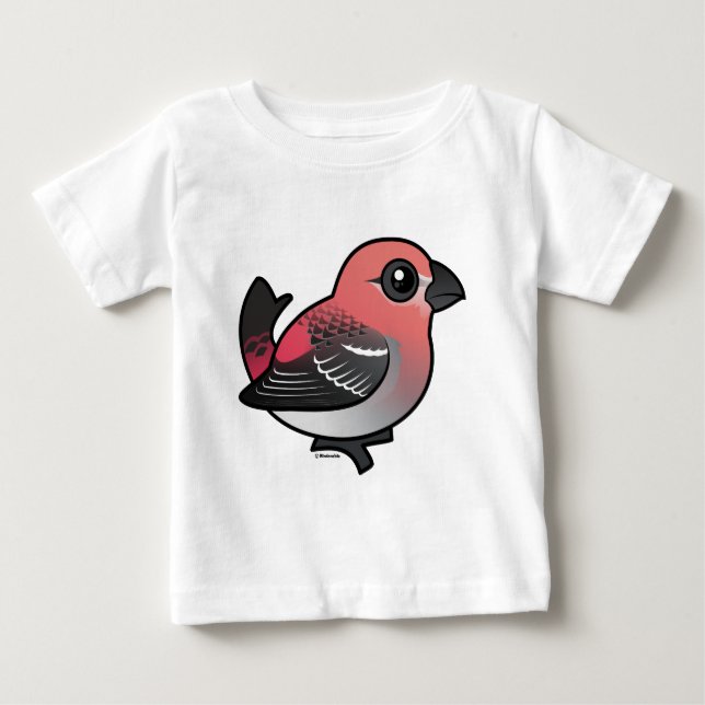 Gräs Grosbeak Tee Shirt (Framsida)