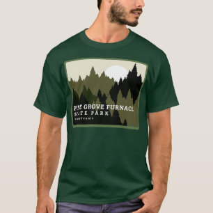 Gräs Grove Furnace State Park Pennsylvania Forest T Shirt