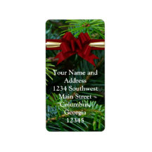 Gräs/Guld/Red Bow-jul