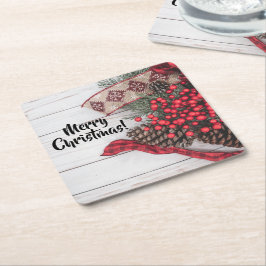 Gräs & Holly Collection Underlägg Papper Kvadrat