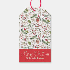 Gräs julfåglar | MÄRKRE Presentetikett