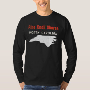 Gräs Knoll Shores North Carolina USA, Förenta stat T Shirt