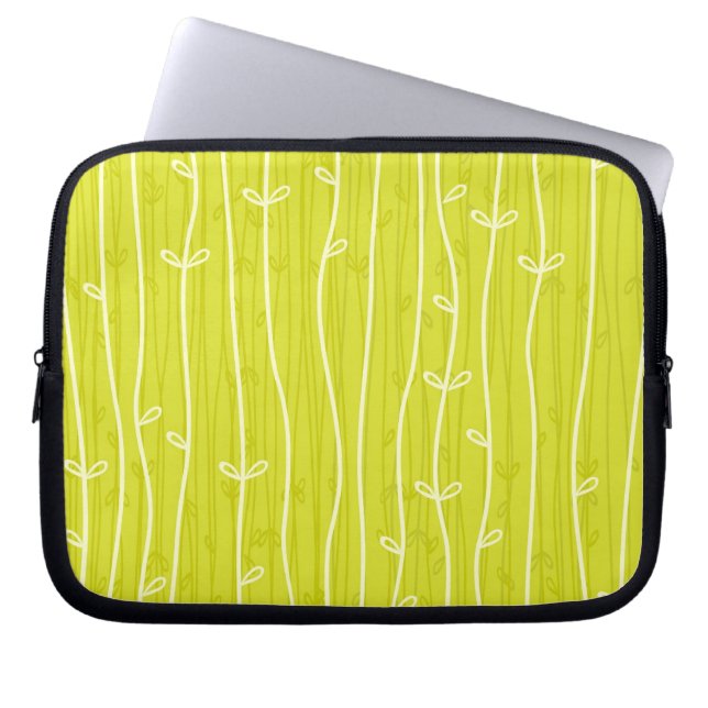 gräs laptopväska laptop sleeve (Framsidan)
