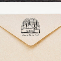 Gräs Liggande, handdragen Returadress för familjen