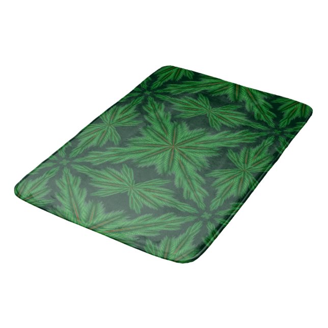 Gräs Mandala Forest Bath Mat Badrumsmatta (Vinklad)