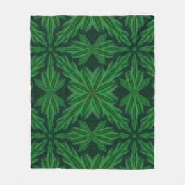 Gräs Mandala Forest Fleece Blanket (3 storlekar)