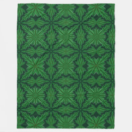 Gräs Mandala Forest Fleece Blanket (3 storlekar)