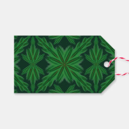 Gräs Mandala Forest Gift Märkre Presentetikett