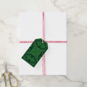 Gräs Mandala Forest Gift Märkre Presentetikett