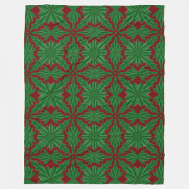 Gräs Mandala Garnet Fleece Blanket (3 storlekar)