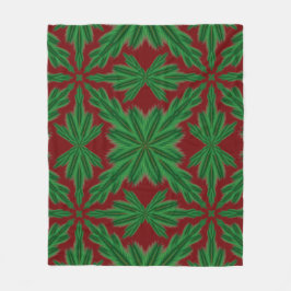Gräs Mandala Garnet Fleece Blanket (3 storlekar)