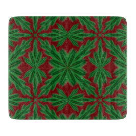 Gräs Mandala Garnet Glass skärningspunkt