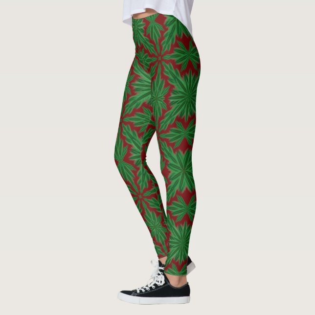 Gräs Mandala Garnet Leggings (Vänster)