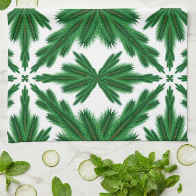Gräs Mandala Kitchen Towel Kökshandduk (Vikta)
