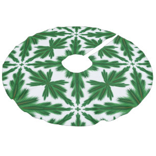 Gräs Mandala Träd Skirt Julgransmatta Fusklinne