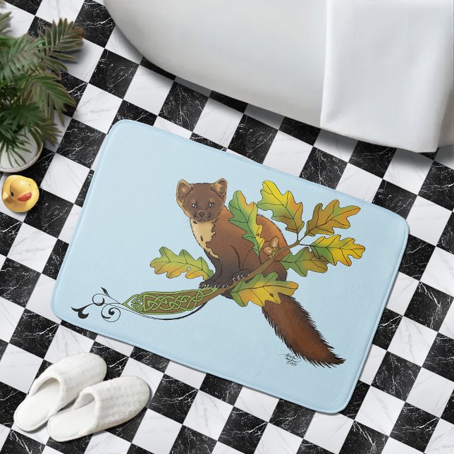Gräs Marten Höst löv Badrumsmatta (Skapare uppladdad)