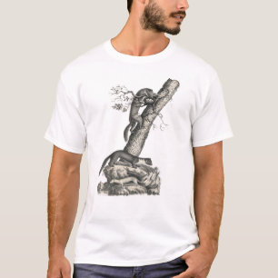 Gräs Marten, House Marten och Ermine Antique Prin T Shirt