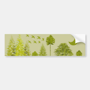 Gräs med Måne-anpassa Change BackGround Färg Bildekal