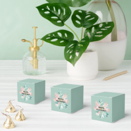 Gräs Mint Snowflake God jul Presentaskar