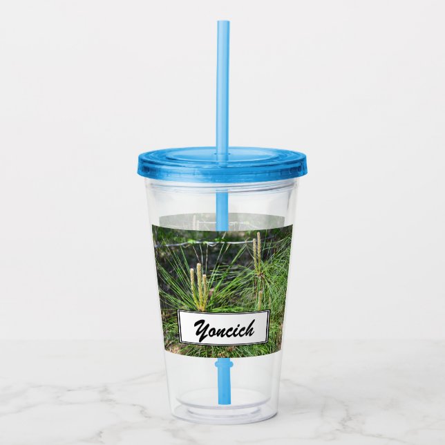 Gräs Nål av Kenneth Yoncich Take Away Mugg (Framsida)