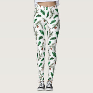 Gräs Nål Leggings