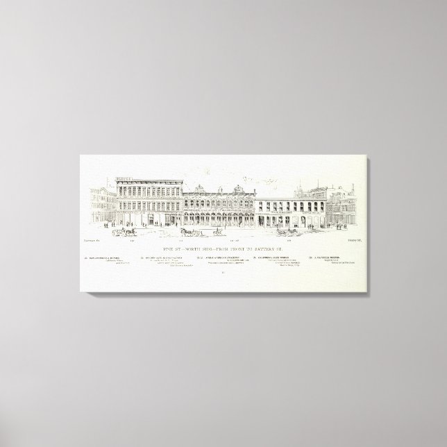 Gräs, nordsida fram och batteri canvastryck (Framsida)