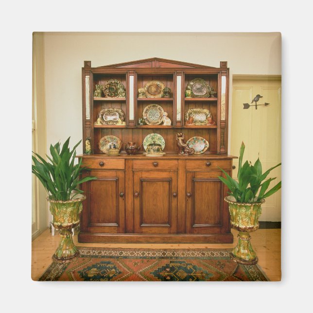 Gräs och cedar-dressor magnet (Framsidan)