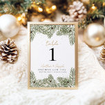 Gräs och Guld, julfesten Bröllop Bordsnummer<br><div class="desc">Upptäck årstidens magi med vår inbjudan till julbröllop och dekorsamling på vintern Gräs & Guld Flecks. Ta med er förtjusningen om ett vinterunderland till er speciella dag med dessa eleganter som är förankrade med de lyhörda guld-bristerna och gräs tidlösa skönhet. Ställa in en hjärtslitande och oförglömlig jul bröllop firande med...</div>