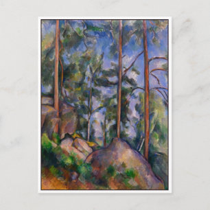 Gräs och Sten av Cezanne Vykort