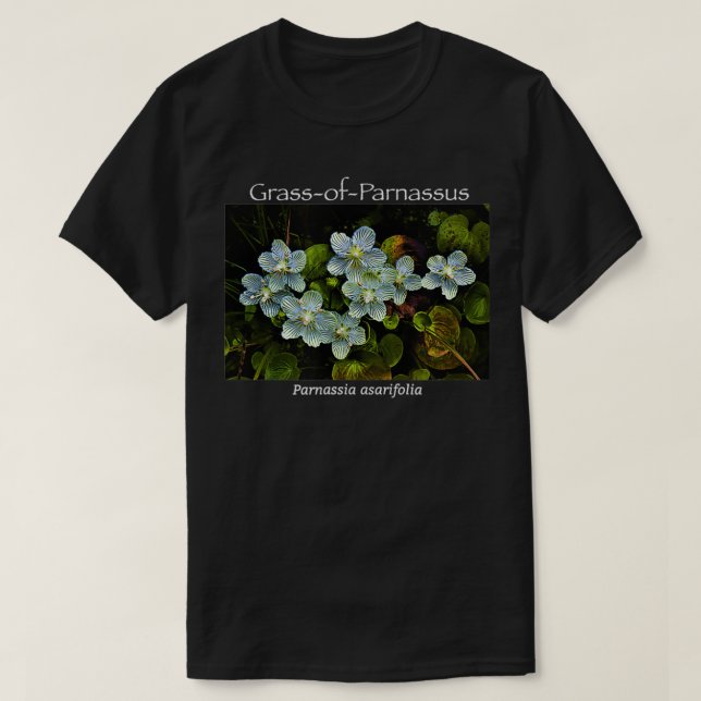 Gras of Parnassus Wildblomma T Shirt (Design framsida)