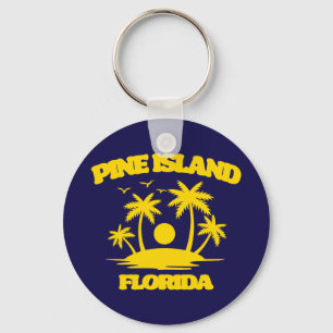 Gräs ön Florida Nyckelring