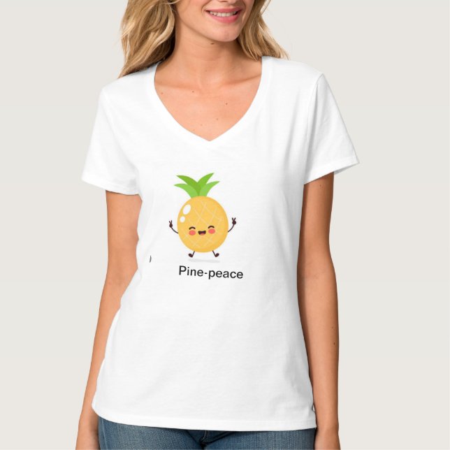Gräs-peace t-shirt (Framsida)
