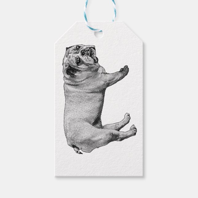 Gräs-Ribbon Gift Märkre Presentetikett (Framsidan)