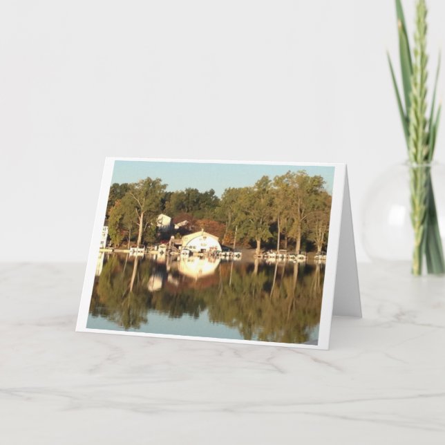 Gräs sjöMarina - original Kort (Framsida)