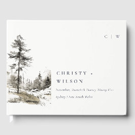 Gräs, Skogen, berggrund, Sketch Bröllop Gästböcker