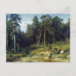 Gräs-skogen i Viatka-provinsen Vykort
