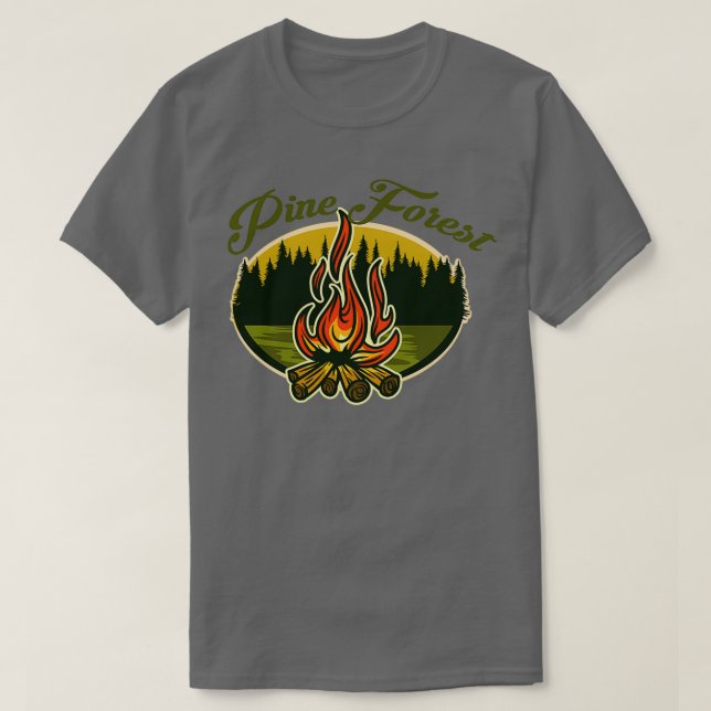 Gräs-skogen Triblend T Shirt (Design framsida)