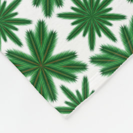 Gräs Snöflingor Fleece Blanket (3 storlekar)