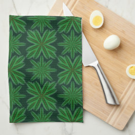 Gräs Snöflingor Forest Kitchen Towel Kökshandduk