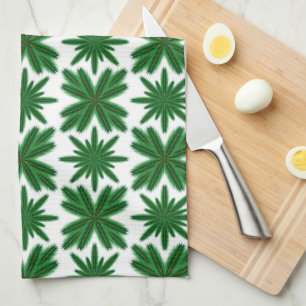 Gräs Snöflingor Kitchen Towel Kökshandduk