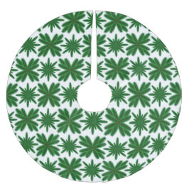 Gräs Snöflingor Träd Skirt Julgransmatta Borstad Polyester