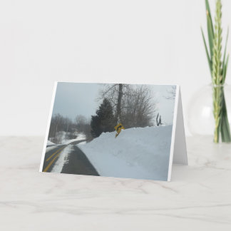 Gräs storm för sjövinter kort