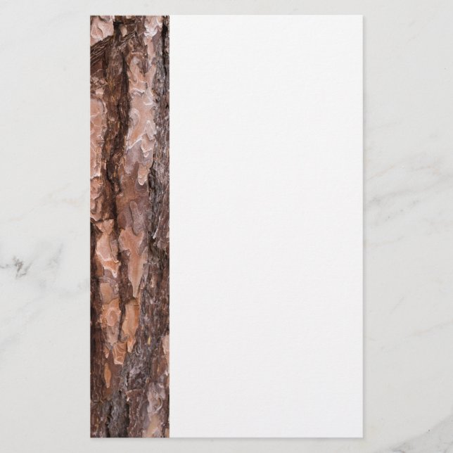 Gräs träd bark struktur brevpapper (Framsida)