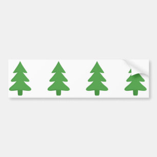 Gräs Träd Bildekal