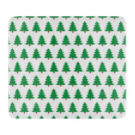 Gräs Träd Grönt och vitt julglas