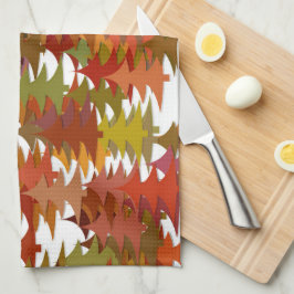 Gräs Träd Kökshandduk