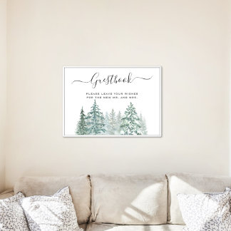 Gräs Träd Lantern Botanias gästboksskylt Poster