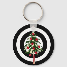 Gräs Träd Nyckelring