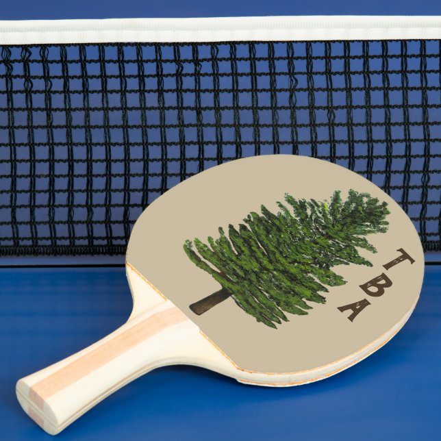 Gräs Träd Ping Pong Paddle Pingisracket (Insitu)