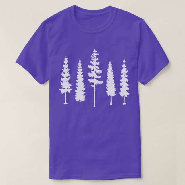 Gräs träd-skog 1 t shirt (Design framsida)